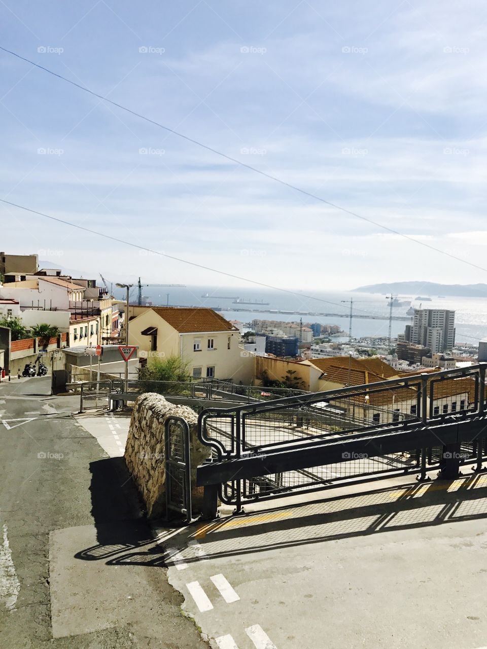 City, Gibraltar, houses, buildings 