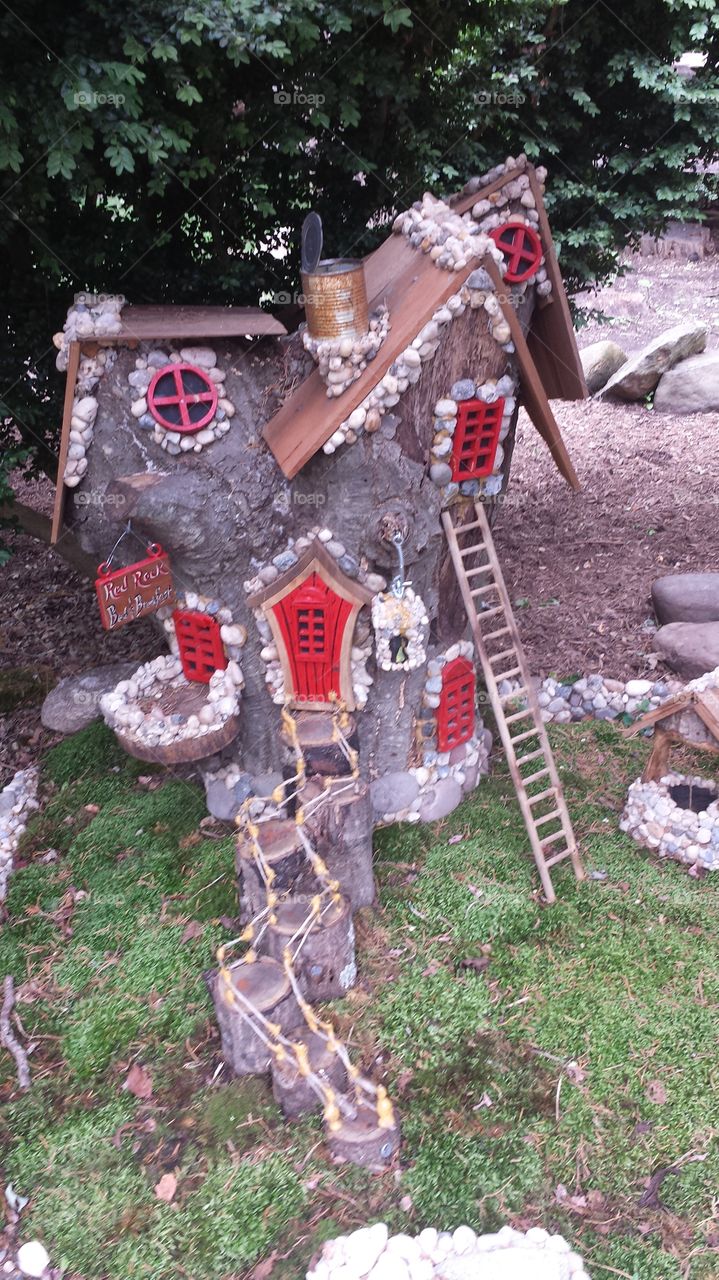 gnomes tree house