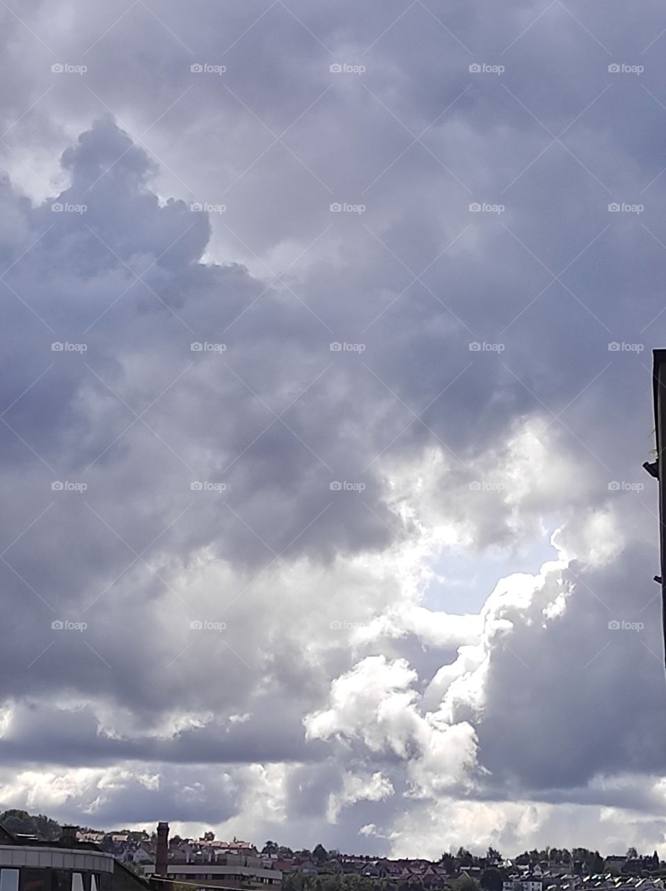 OsloBy' beautiful cloudy day