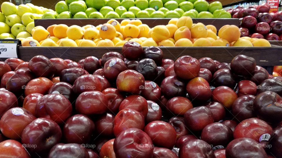 Colorful apples