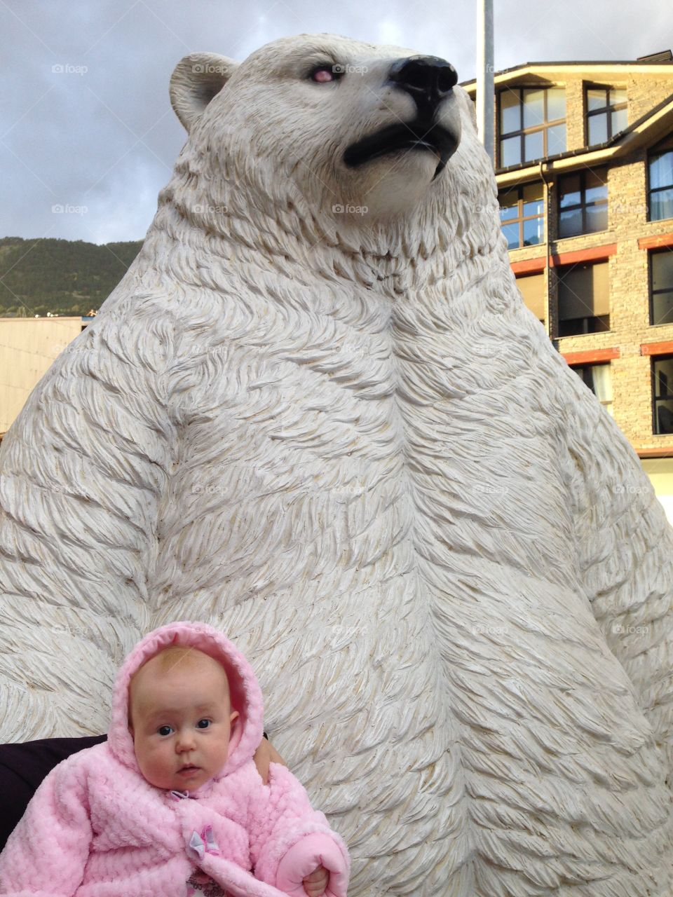 My Baby and the white Bear
