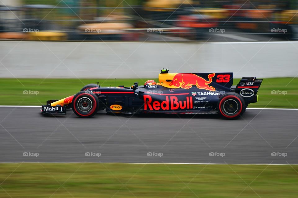 Red Bull racing car