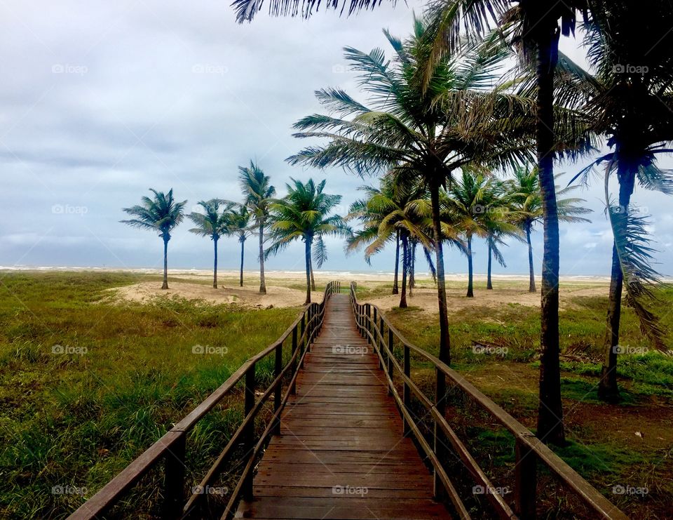 Best beach in Aracaju, Sergipe. Atalaia beach is ideal for jogging, walking and/or running along the beachfront. 
