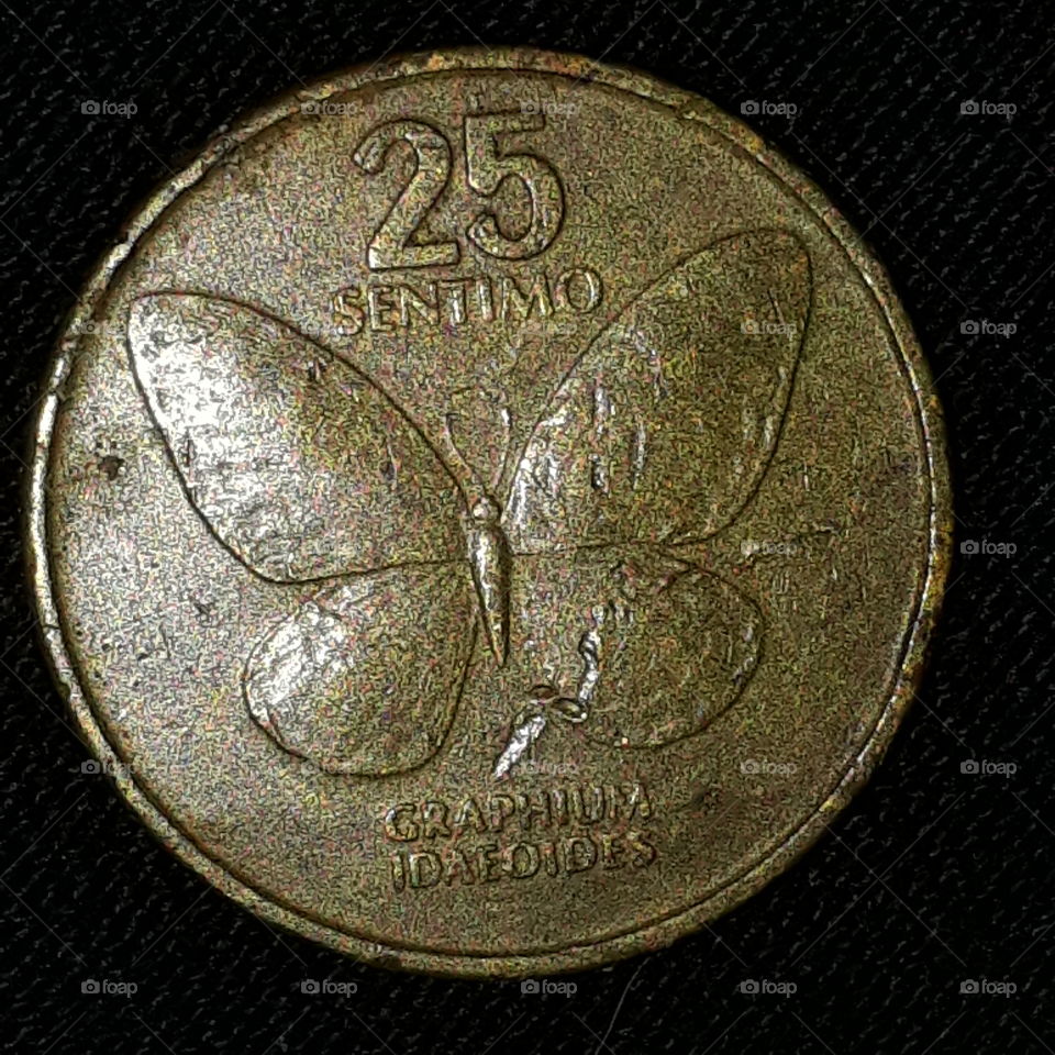 philippine 25 cent