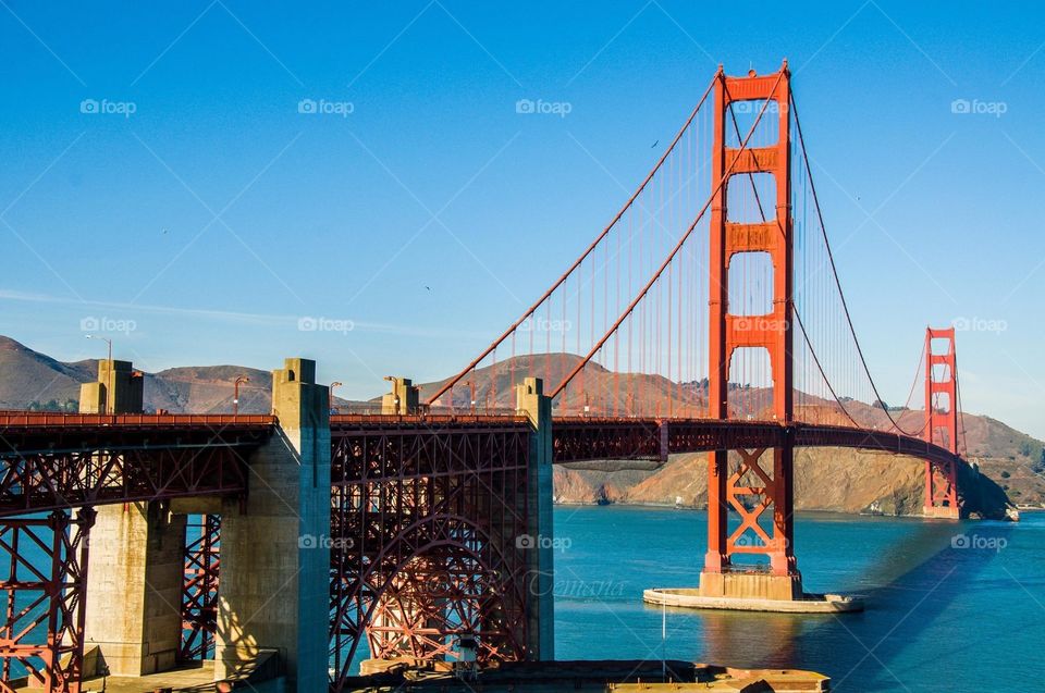 A photo of the Golden Gate Bridge, San Francisco, CA