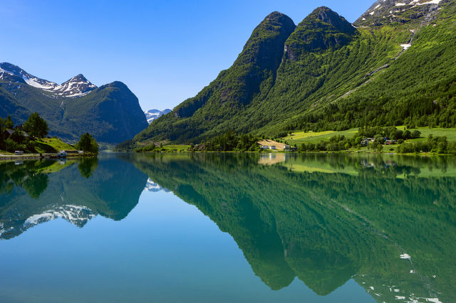 Amazing waterscape (Norway)