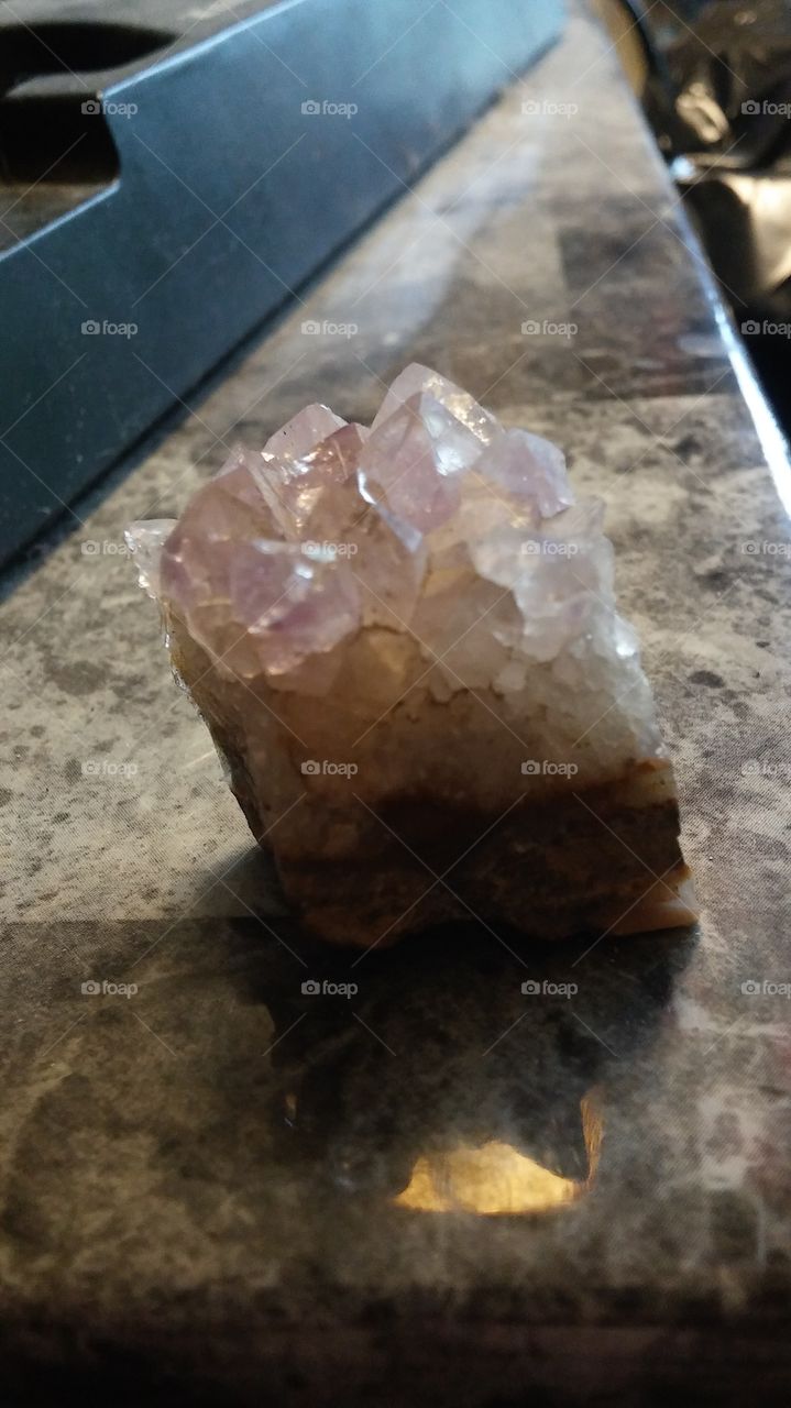 purple Crystal cluster