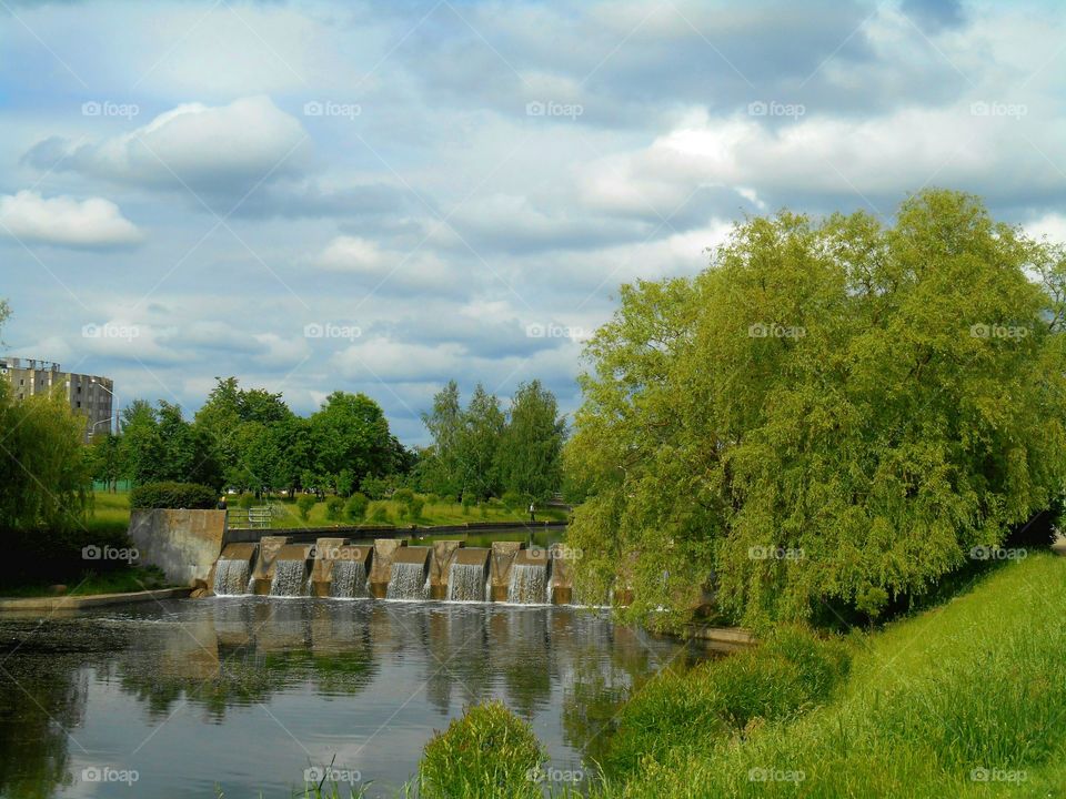 River, Water, Nature, No Person, Lake