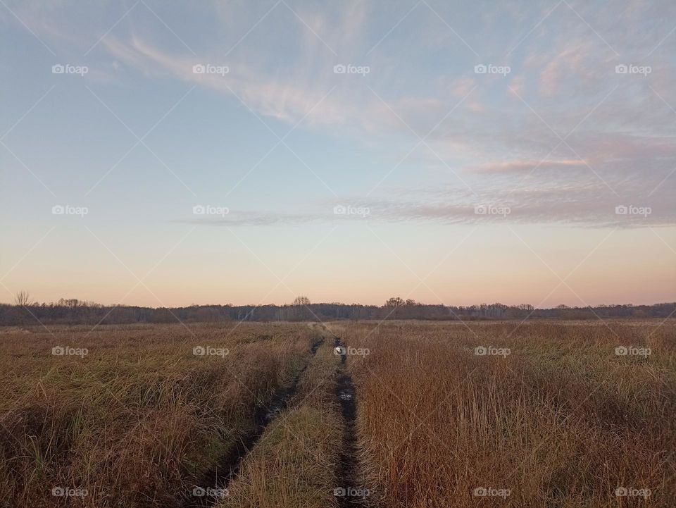 On the way to the distance