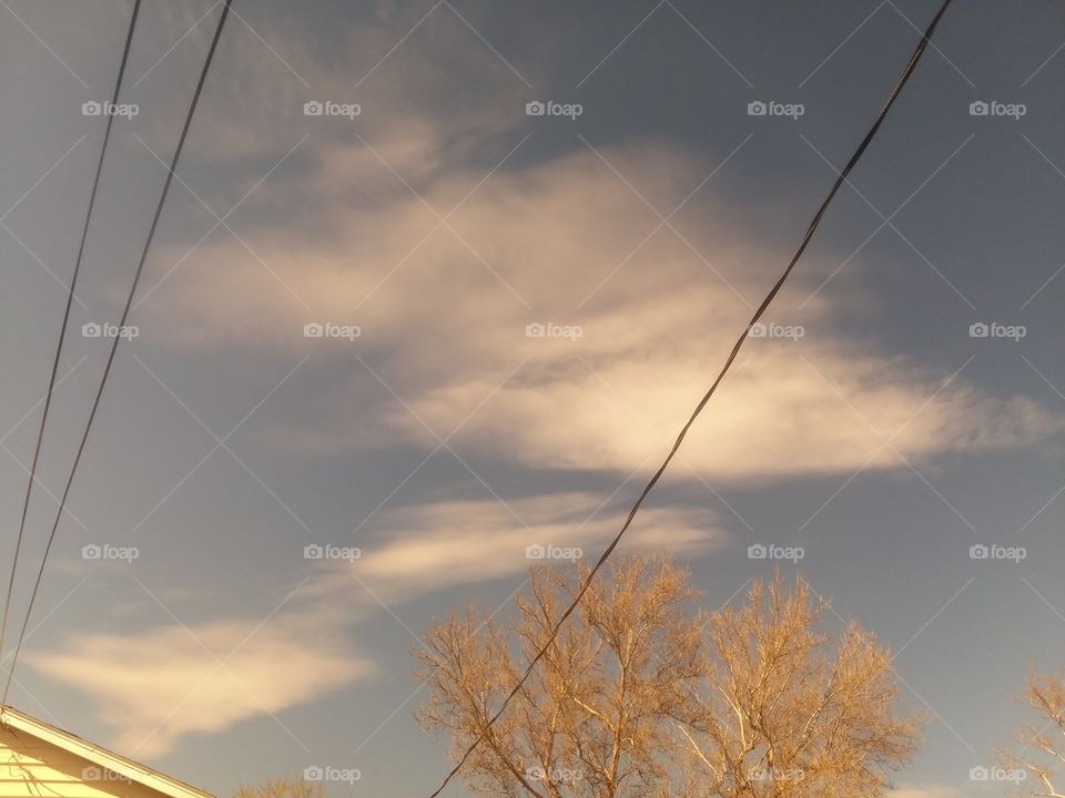 only clouds with filter