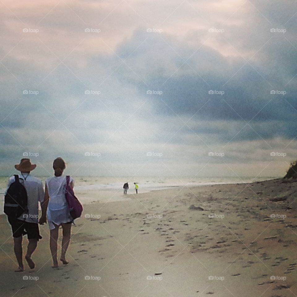 Beach walk