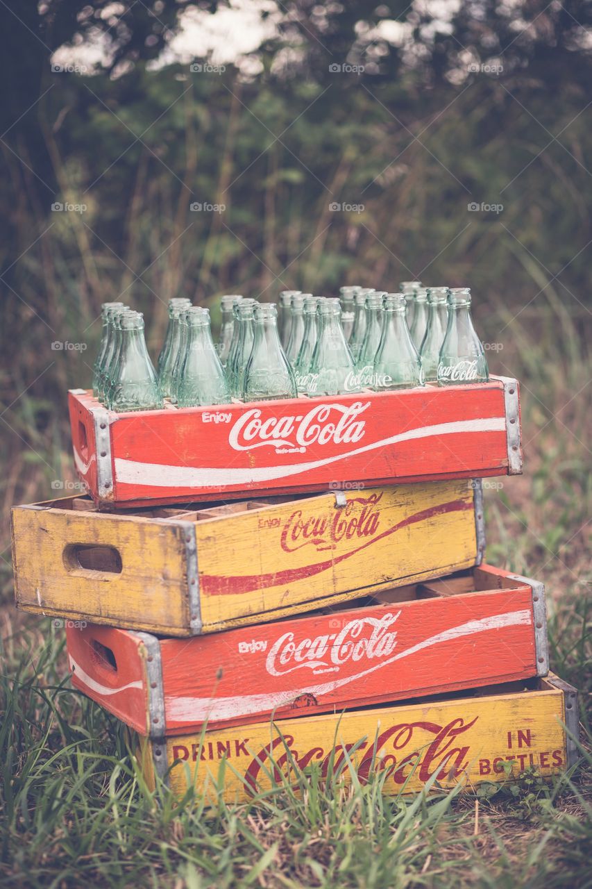 Vintage bottles