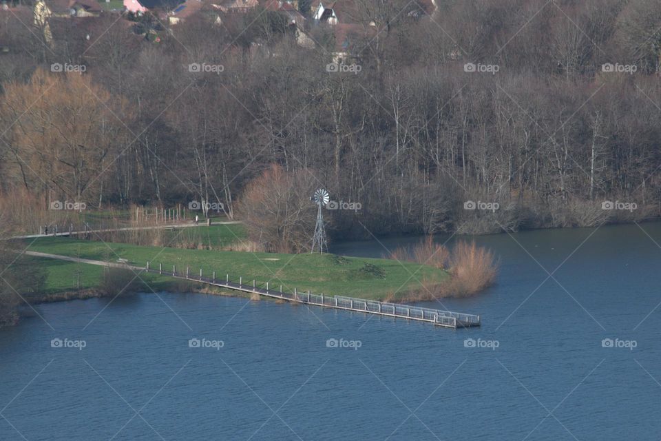 Lake Étang des Forges territory Belfort