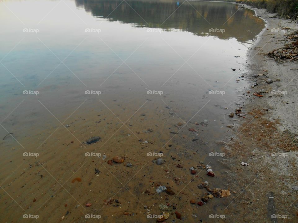 water lake autumn