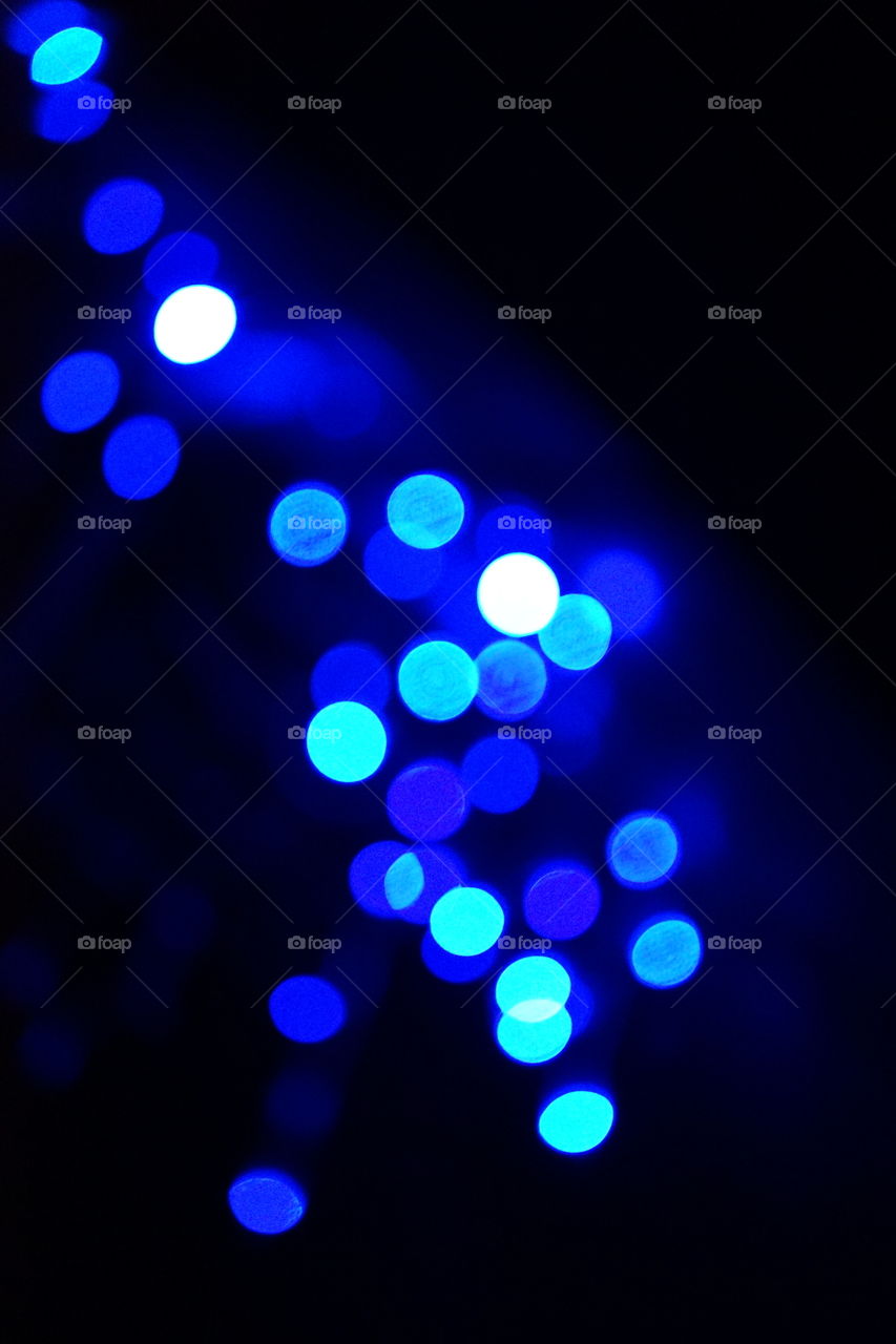 Blue Bokeh 