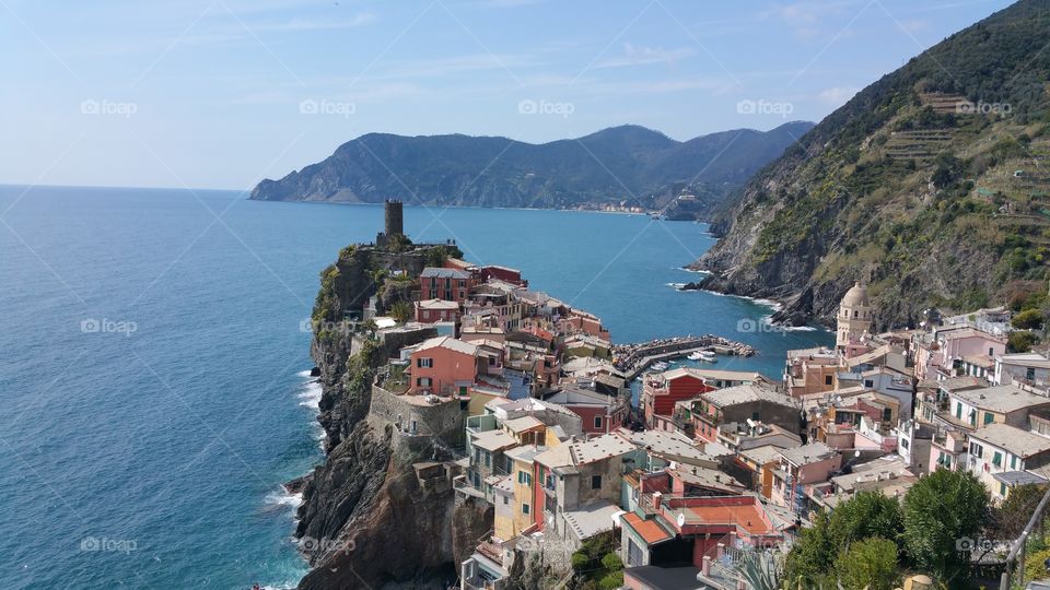 Vernazza. cinque terre. traveling around italy.  cinque terre