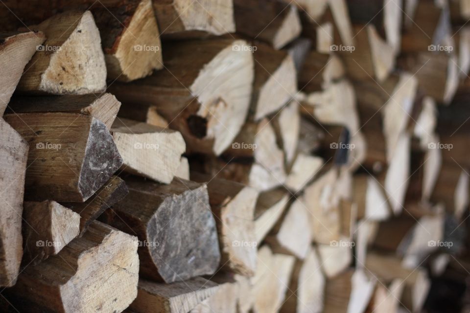 Carved wood