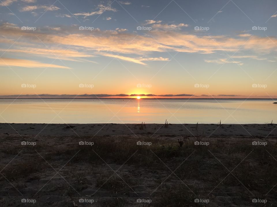 Sunrise at Vita Sand, Sweden 