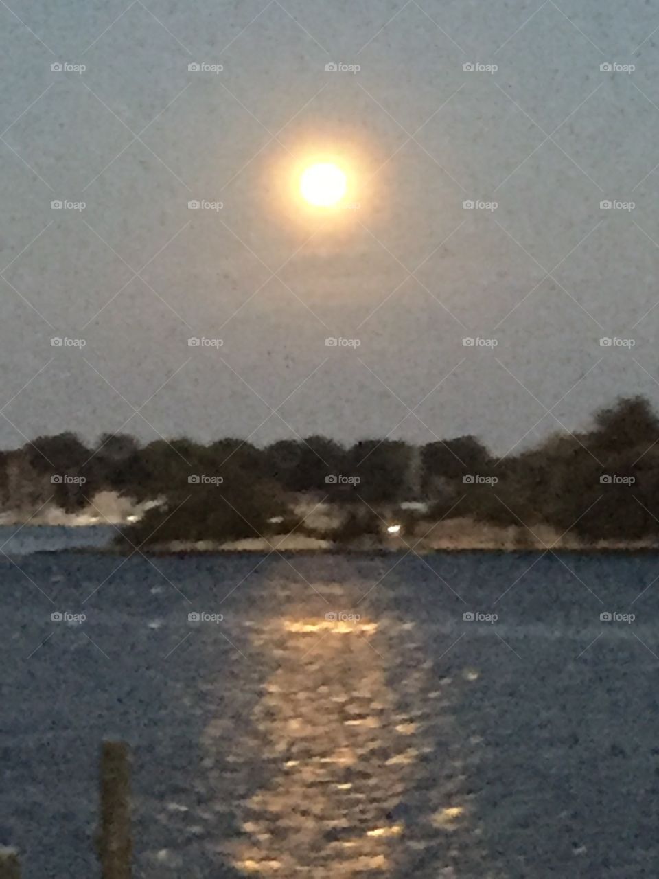 Full Moon over the Mystic