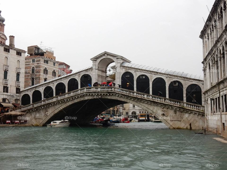 Bridge, Architecture, Travel, No Person, Gondola