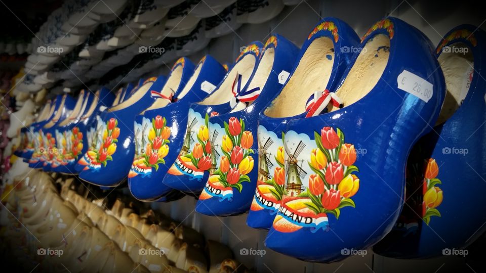 Wooden shoes