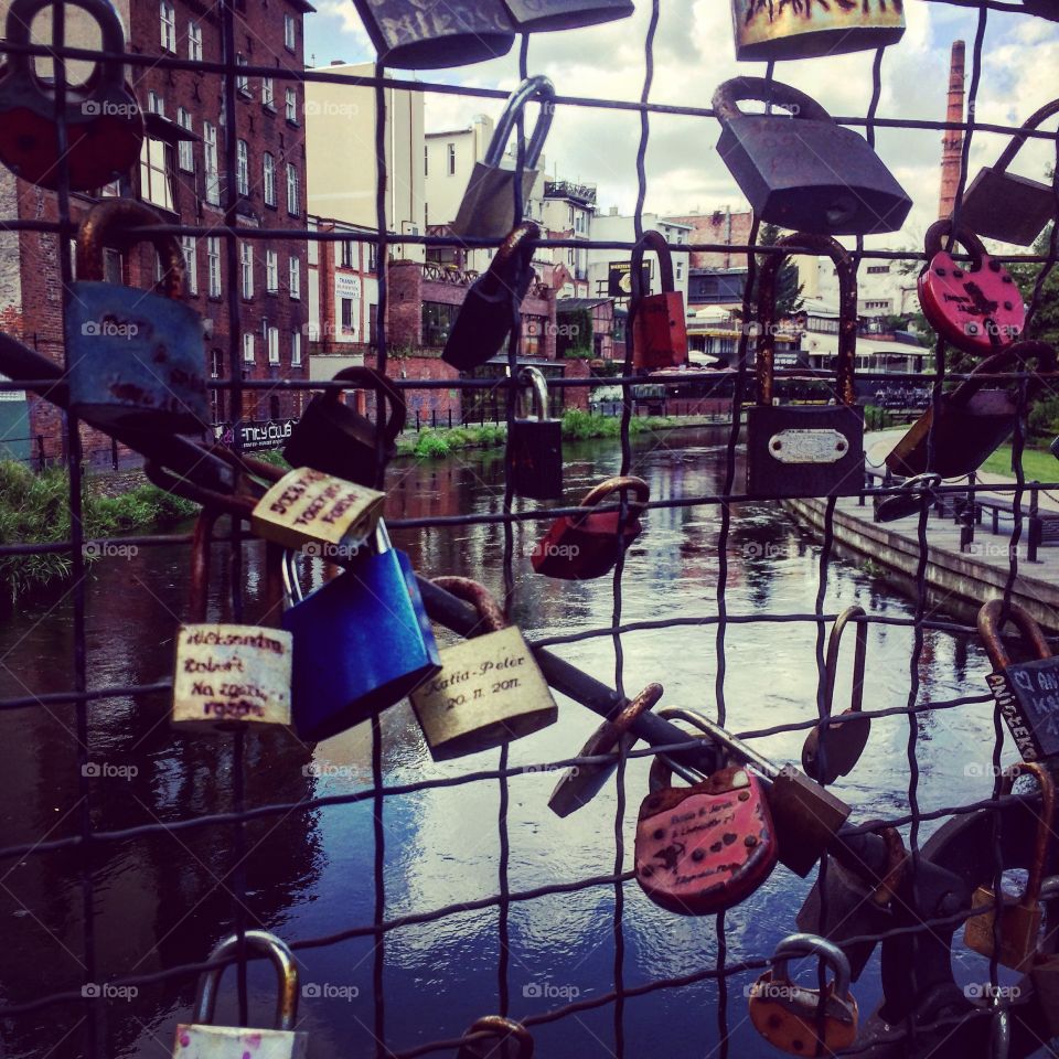 Bydgoszcz - bridge of love