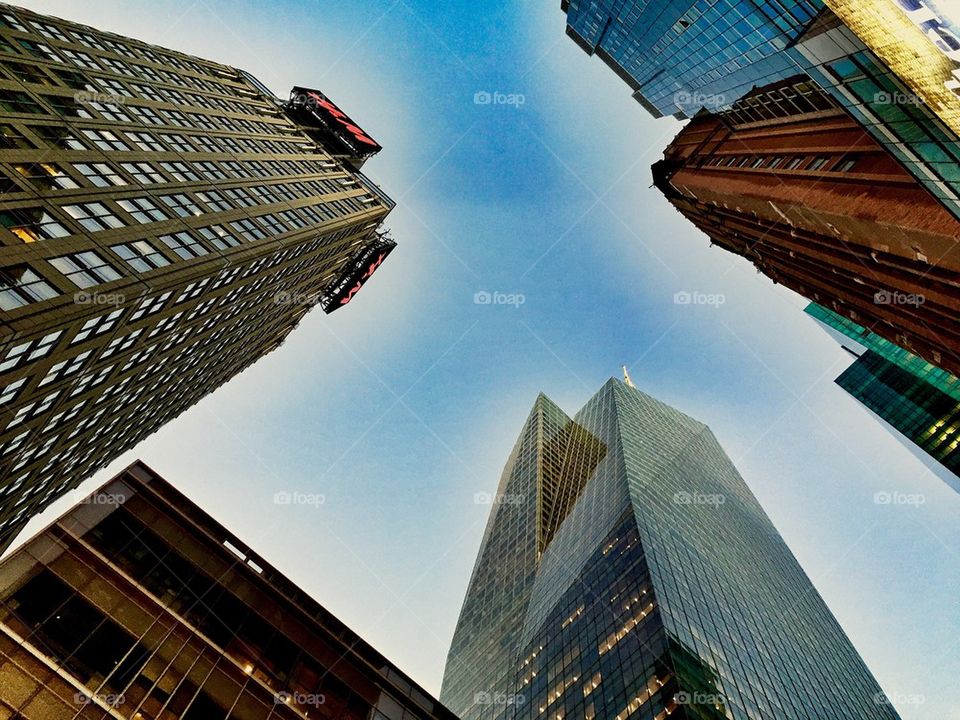 Looking up Manhattan 