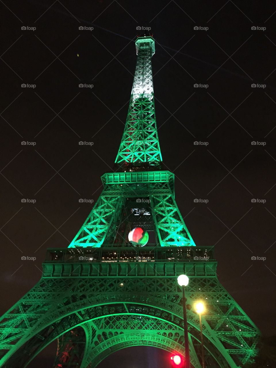 Eiffel Tower illumination