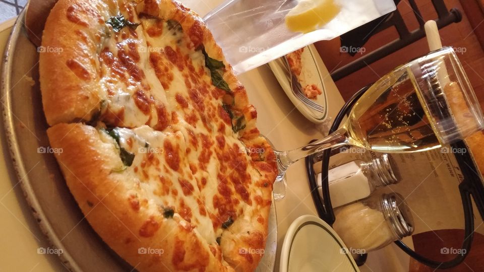 Enjoying a tasty treat on a nice afternoon