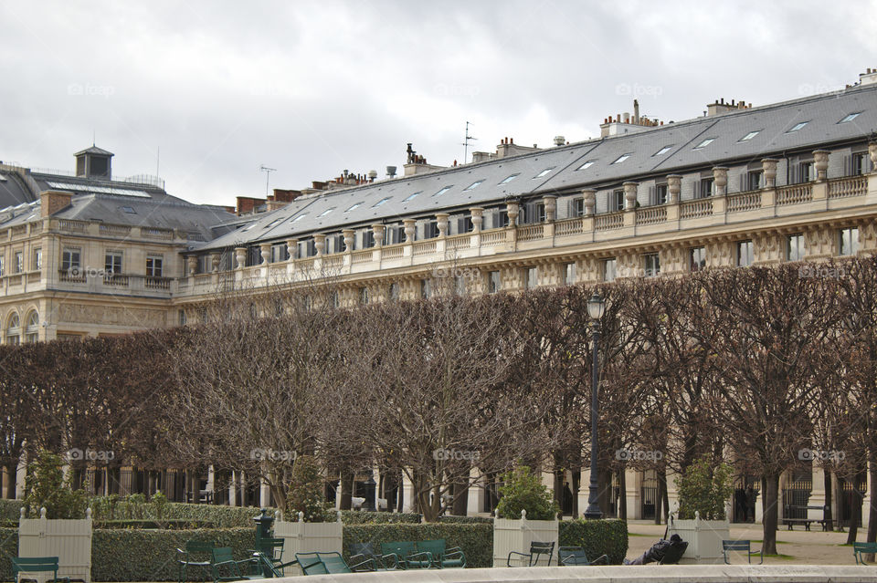 The Palais-Royal in paris france