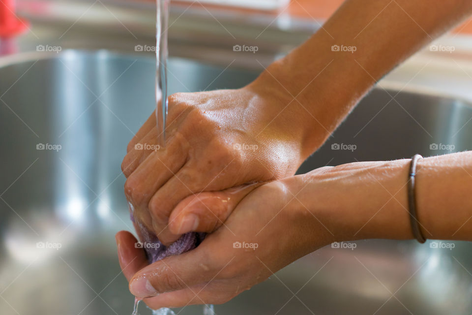 Woman in the kitchen