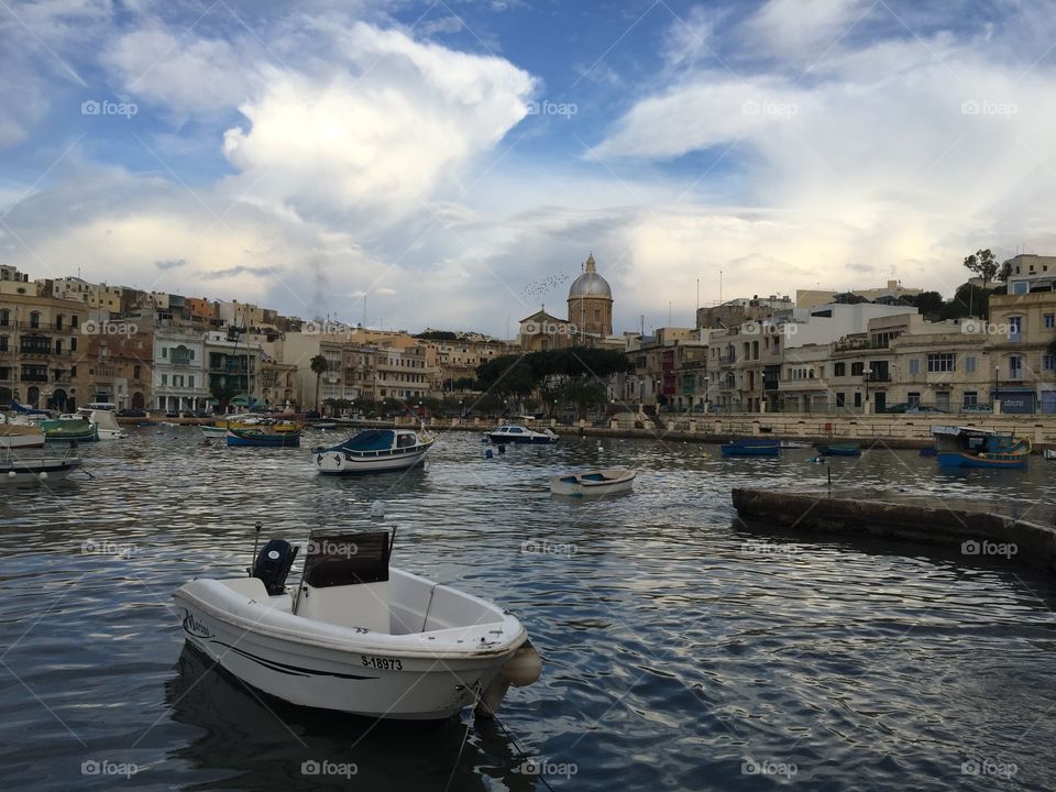 Waterfront in Malta