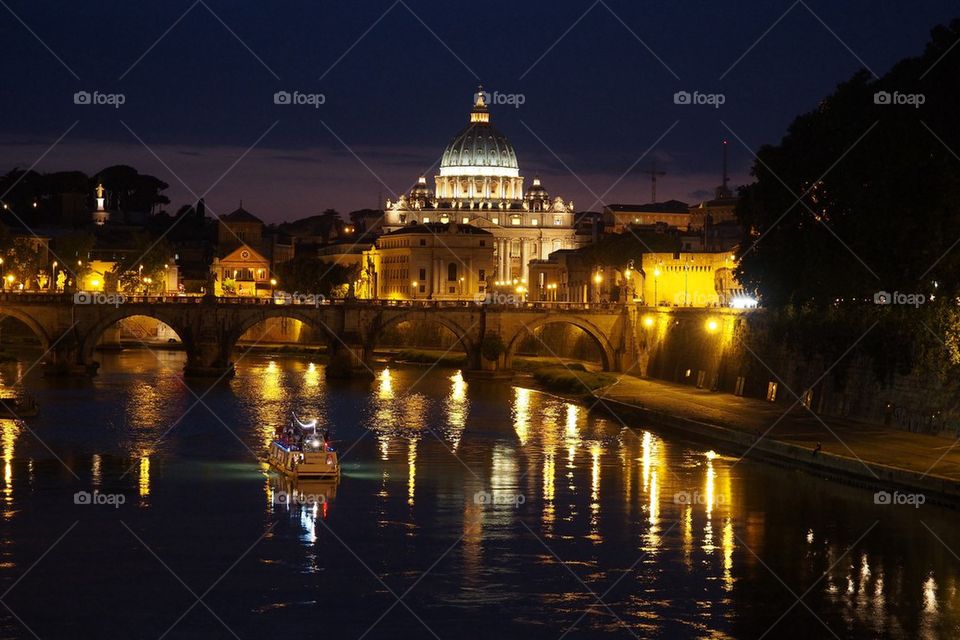 Night in Tiber