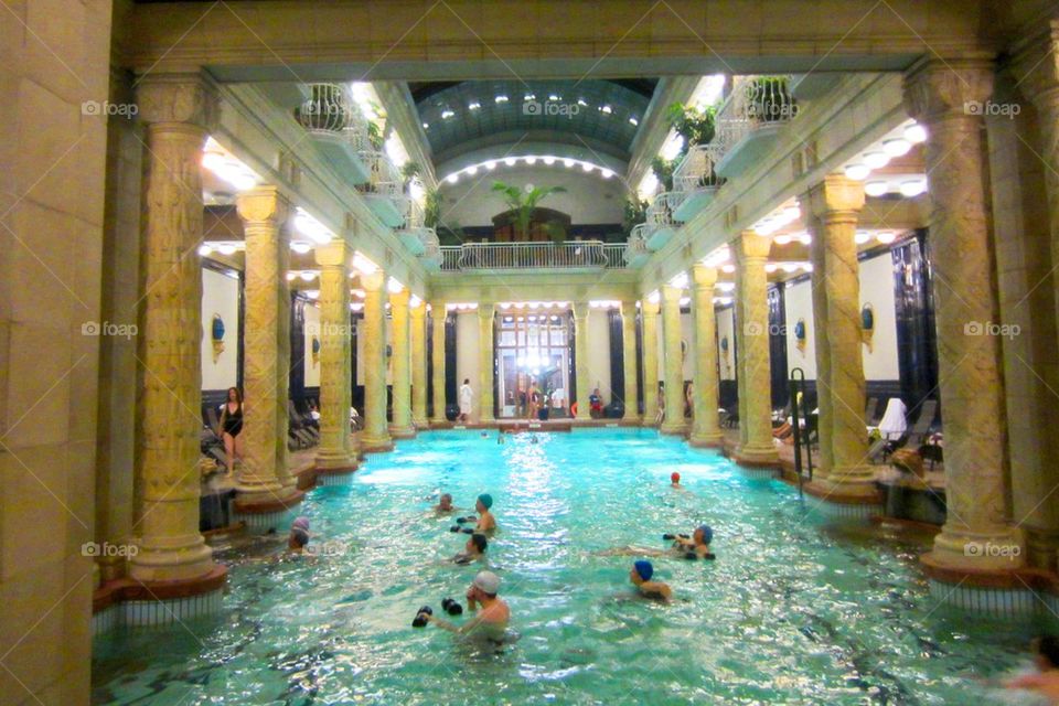 Gellert spa in budapest 