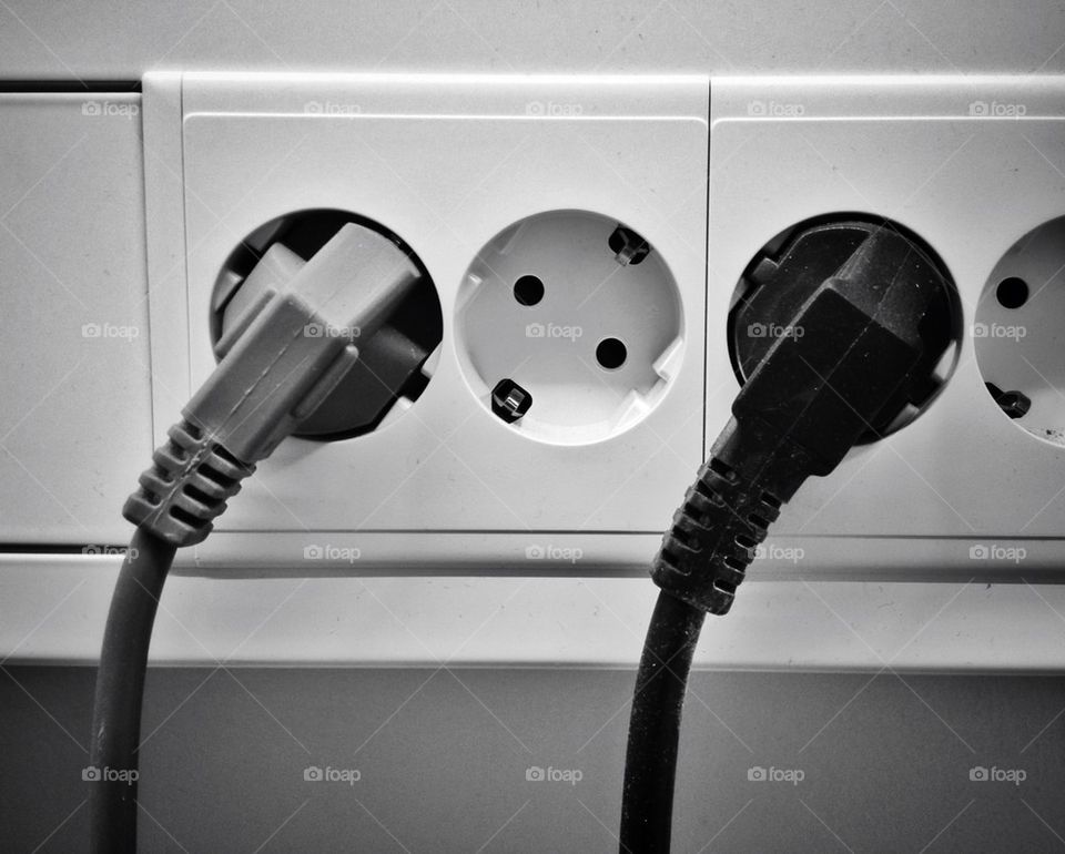 Connected electrically