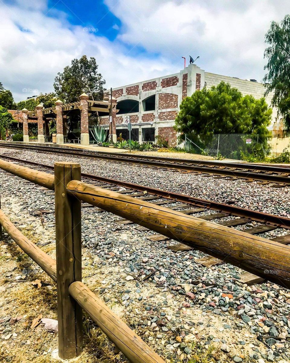 Train tracks San Juan Capistrano CA
