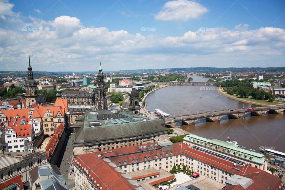 Dresden skyline 