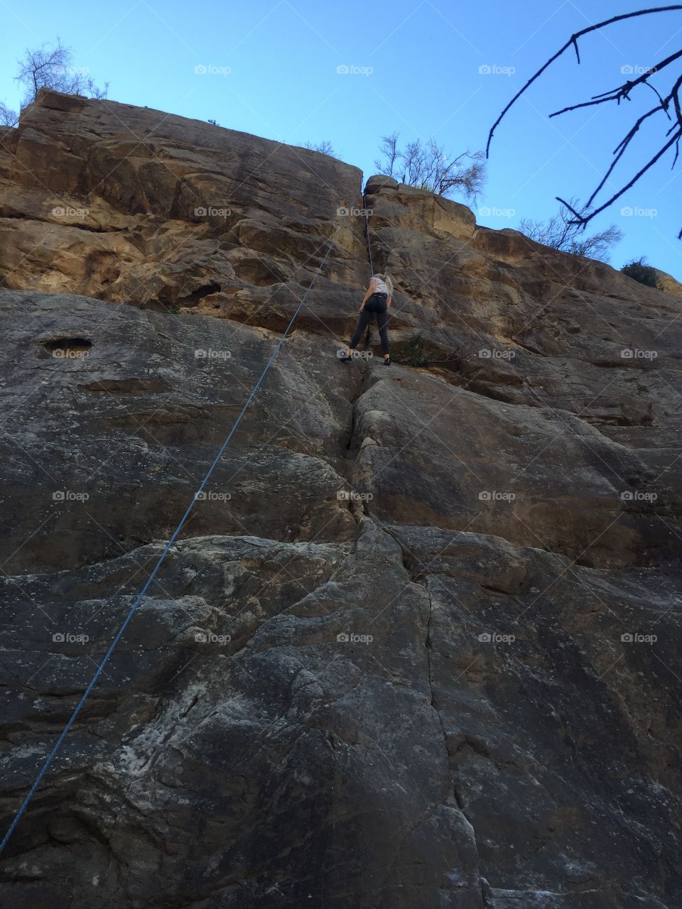 Rock climbing 