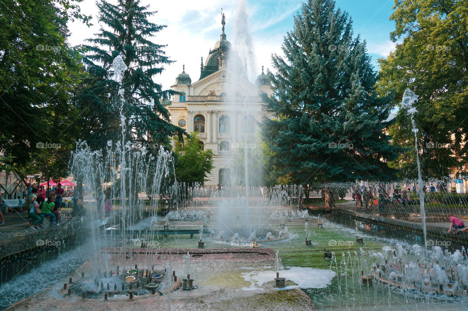 Fountain in Kosice