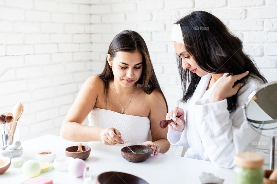 woman at spa salon