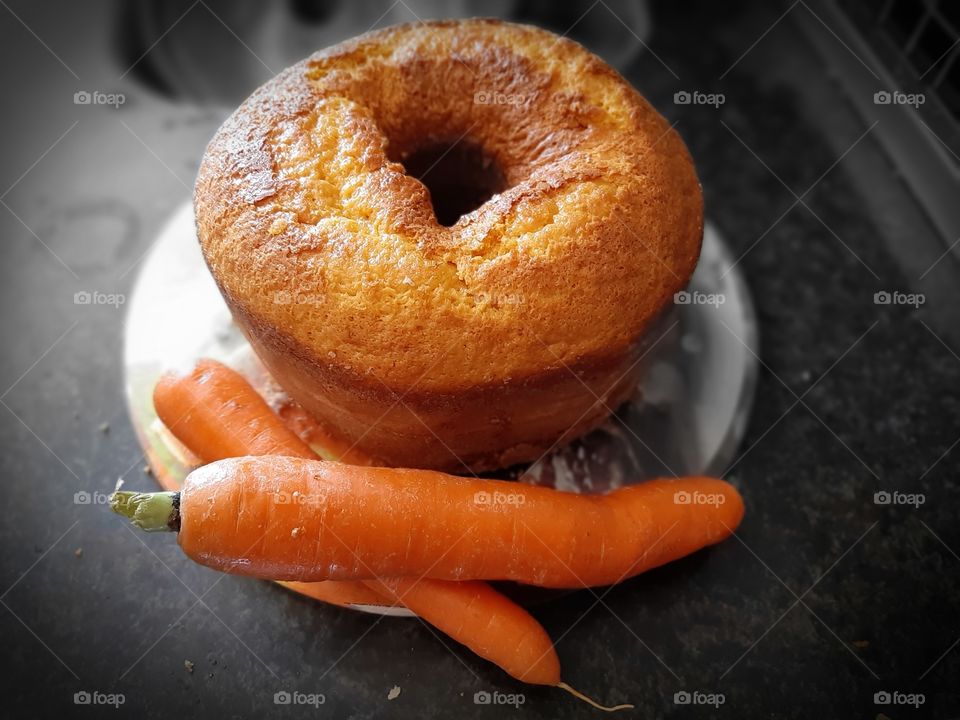 Delicious Carrot Cake.