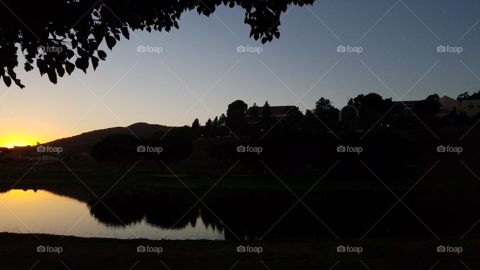 
Sunset at Pepperdine University 