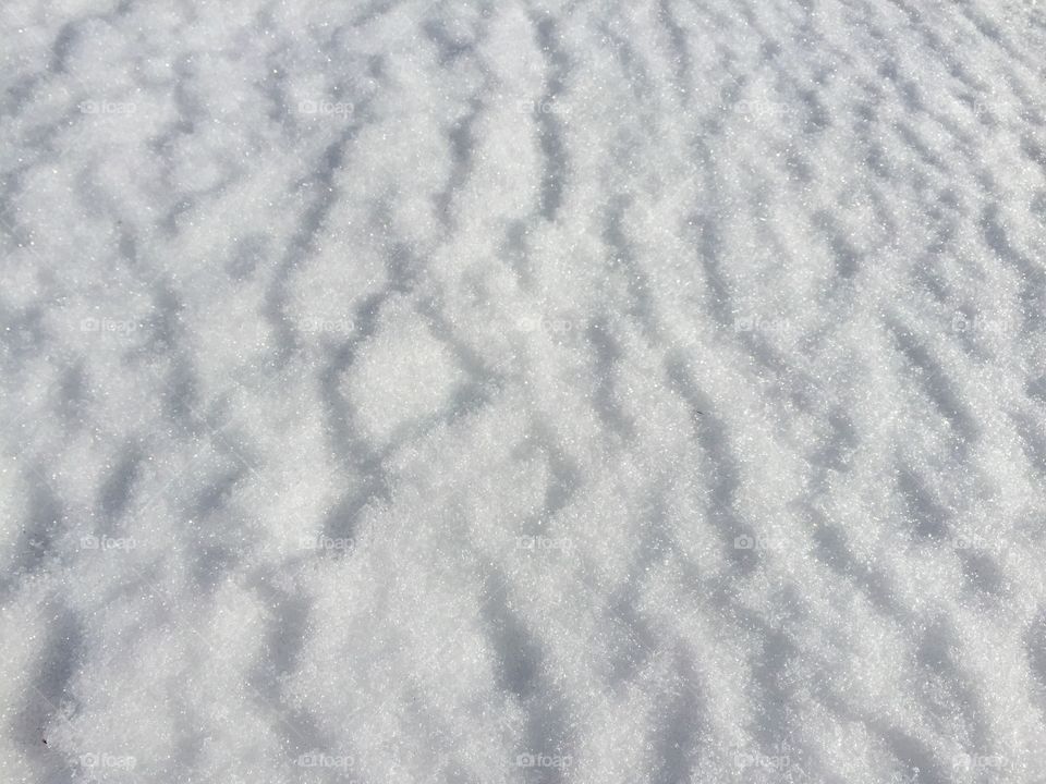 Snow Close up