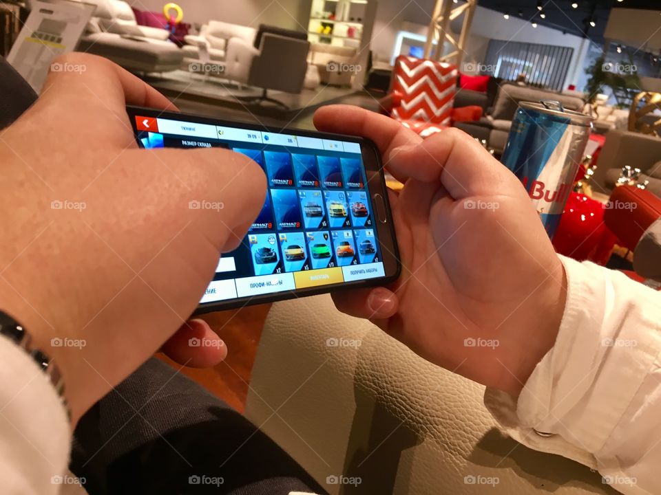 Video game smart phone