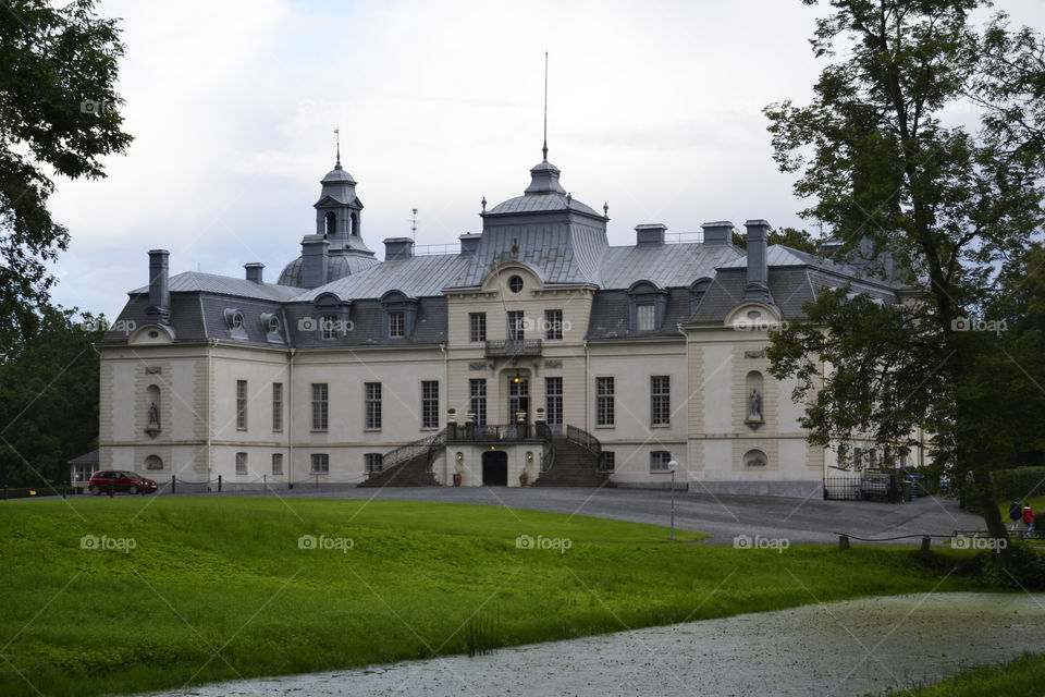 Kronovalls castle in Sweden.