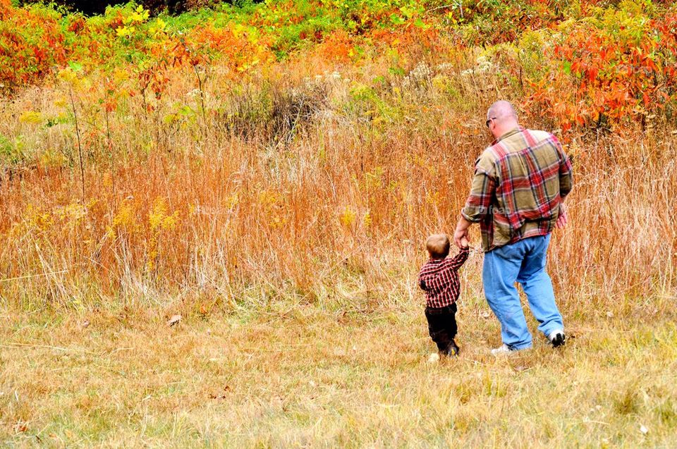 Father and son