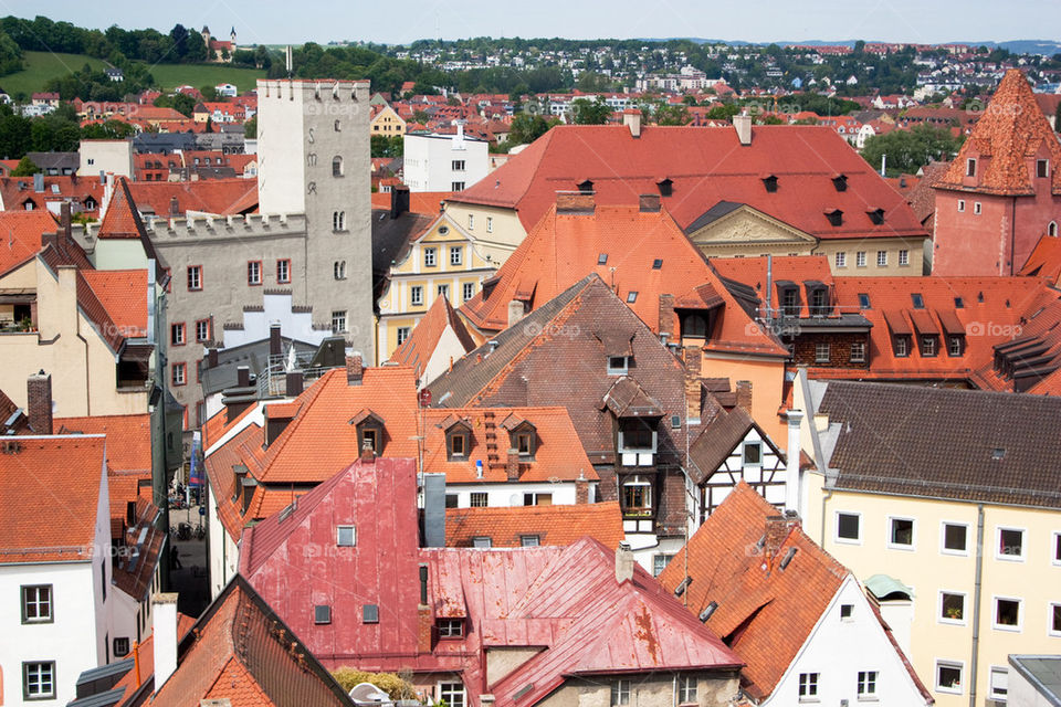 Regensburg rooftops