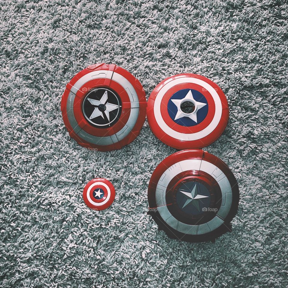 Layflats child edition. Captain America fan