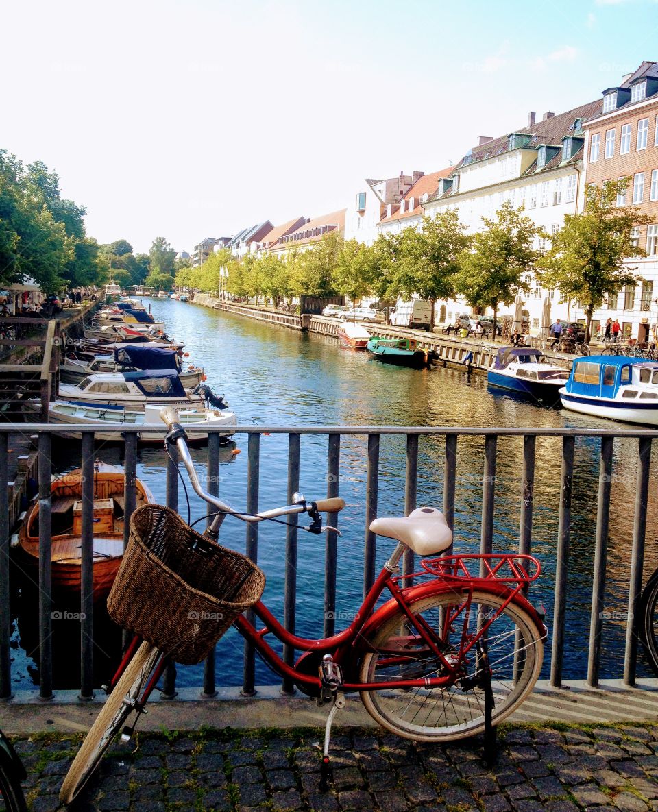 A bike in Copenhag