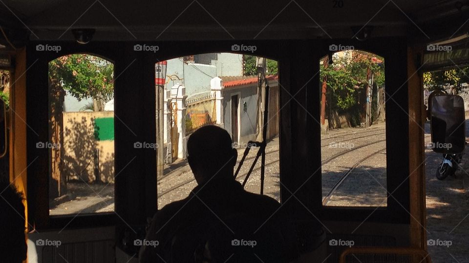 View from the trolley's windows at Santa Teresa.
Rio de Janeiro, Brasil